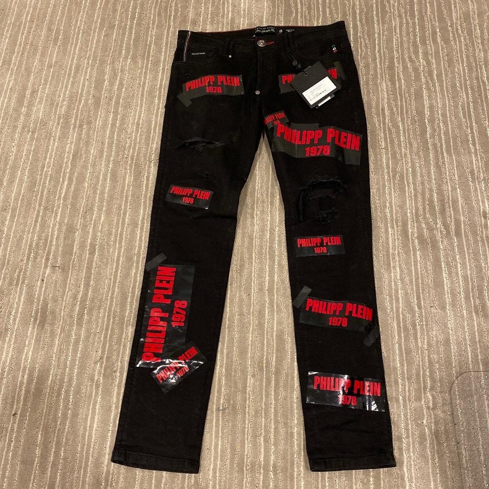 Philipp Plein mens designer pants